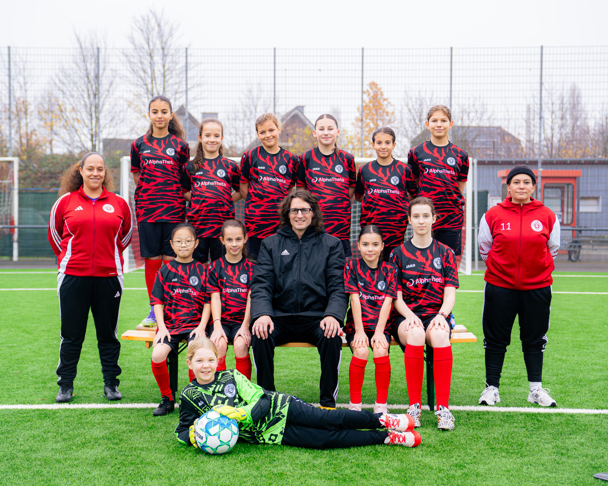 Mannschaftsfoto D5-Juniorinnen